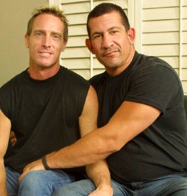 Muscle Daddy Joe Romero and Scott Mann