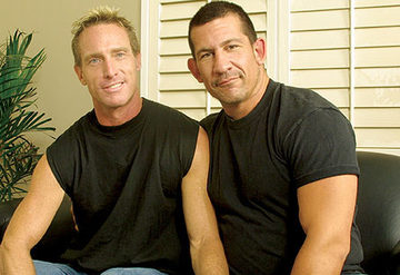 Scott Mann and muscle Daddy Joe Romero