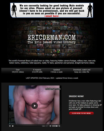 Screenshot of Eric Deman