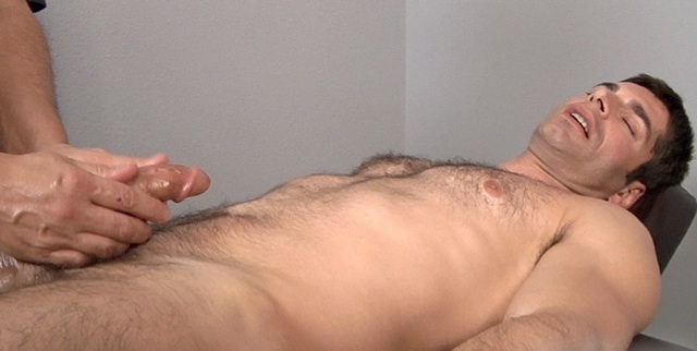 Furry young man getting his dick stroked