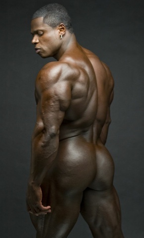 Sean Jones showing off his massive frame and hard muscular ass