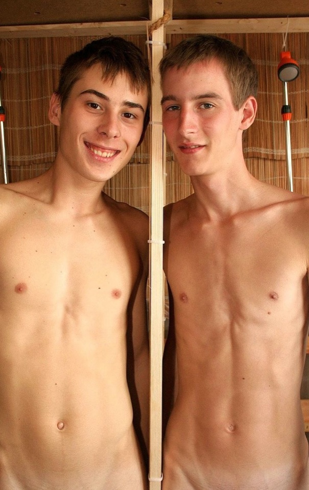 Cute young hairless twinks naked 