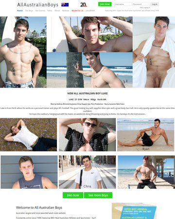 Screenshot of All Australian Boys