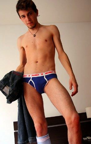 Cute young jock in underwear