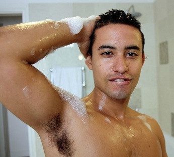 sexy Paulo in the shower