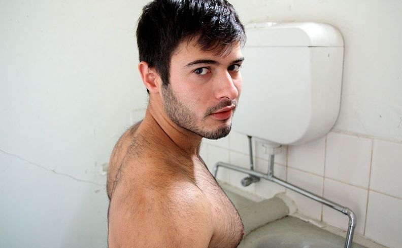Hot young hairy Alexander Morales