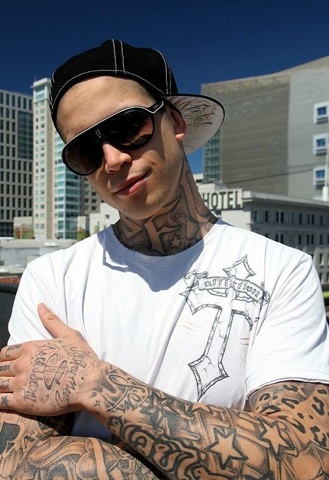 Hot young tatted skater Anthony Blaize