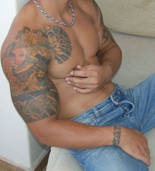 rocco's hot body and tattoos