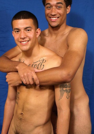 Cute punk Joey Rico and Mojo Star naked