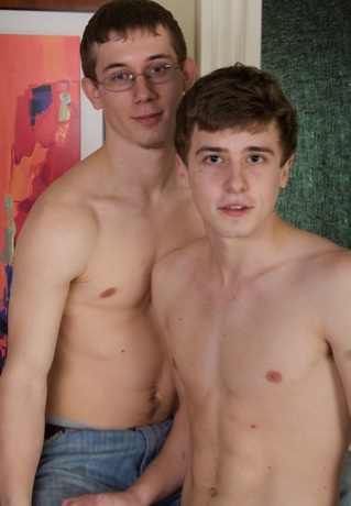 Smooth young shirtless twinks