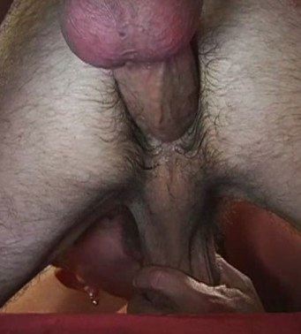 Furry hole stuffed with thick raw cock
